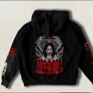 Jeff the Killer Hoodie Creepypasta Unisex Oversize Bestes Geschenk