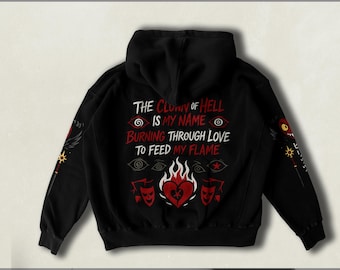 Helluva Boss Blitzo Hoodie, Unisex Cosplay Graphic Print