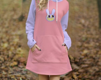 Jax Cosplay Kawaii Hoodie: Inspired Pastel Anime Streetwear