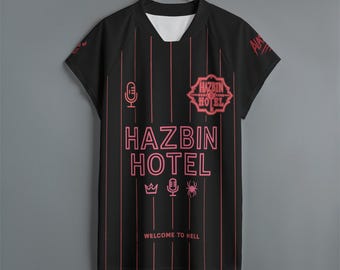 Camiseta de Alastor – Camiseta extragrande de Hazbin Hotel, cosplay de Demoncore