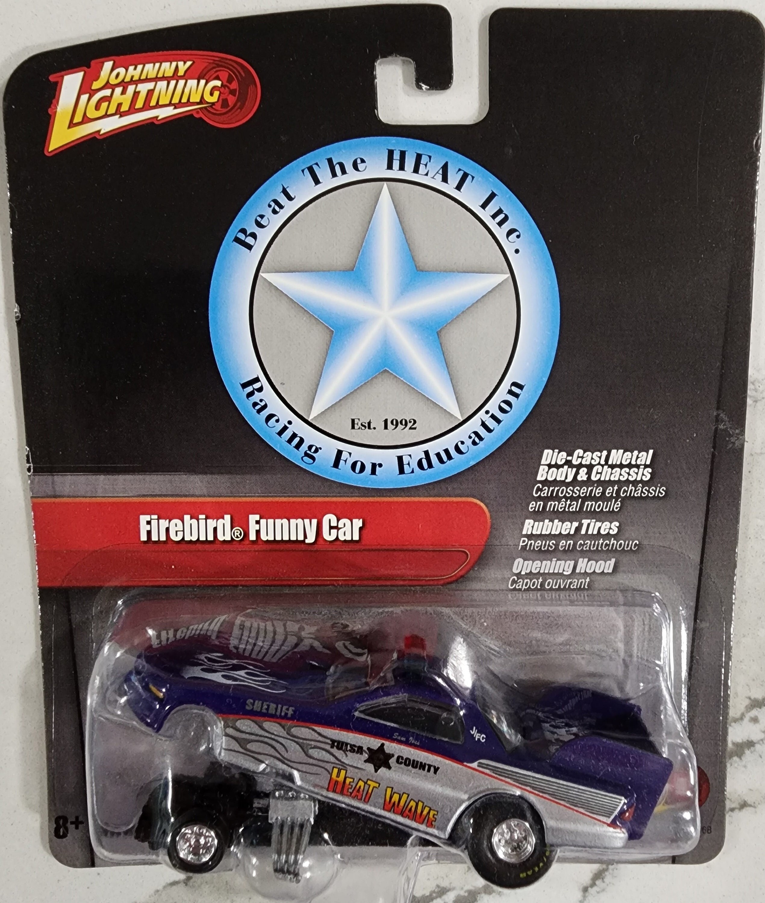 Vintage Johnny Lightning 2.0 Release 9, Beat the Heat, Firebird