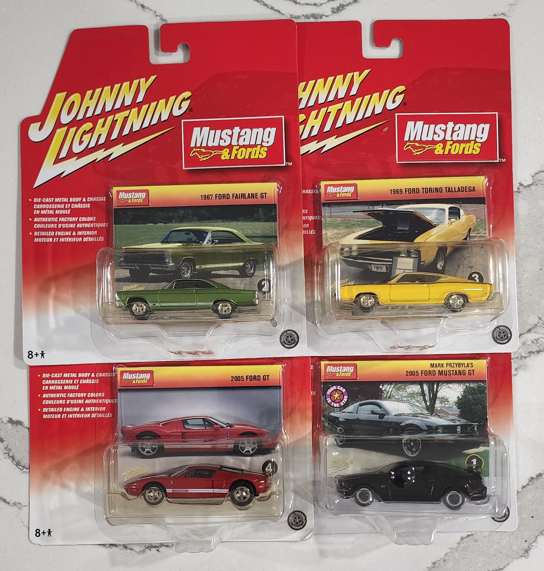 Johnny Lightning Mustang Fords Release 1 Etsy Australia