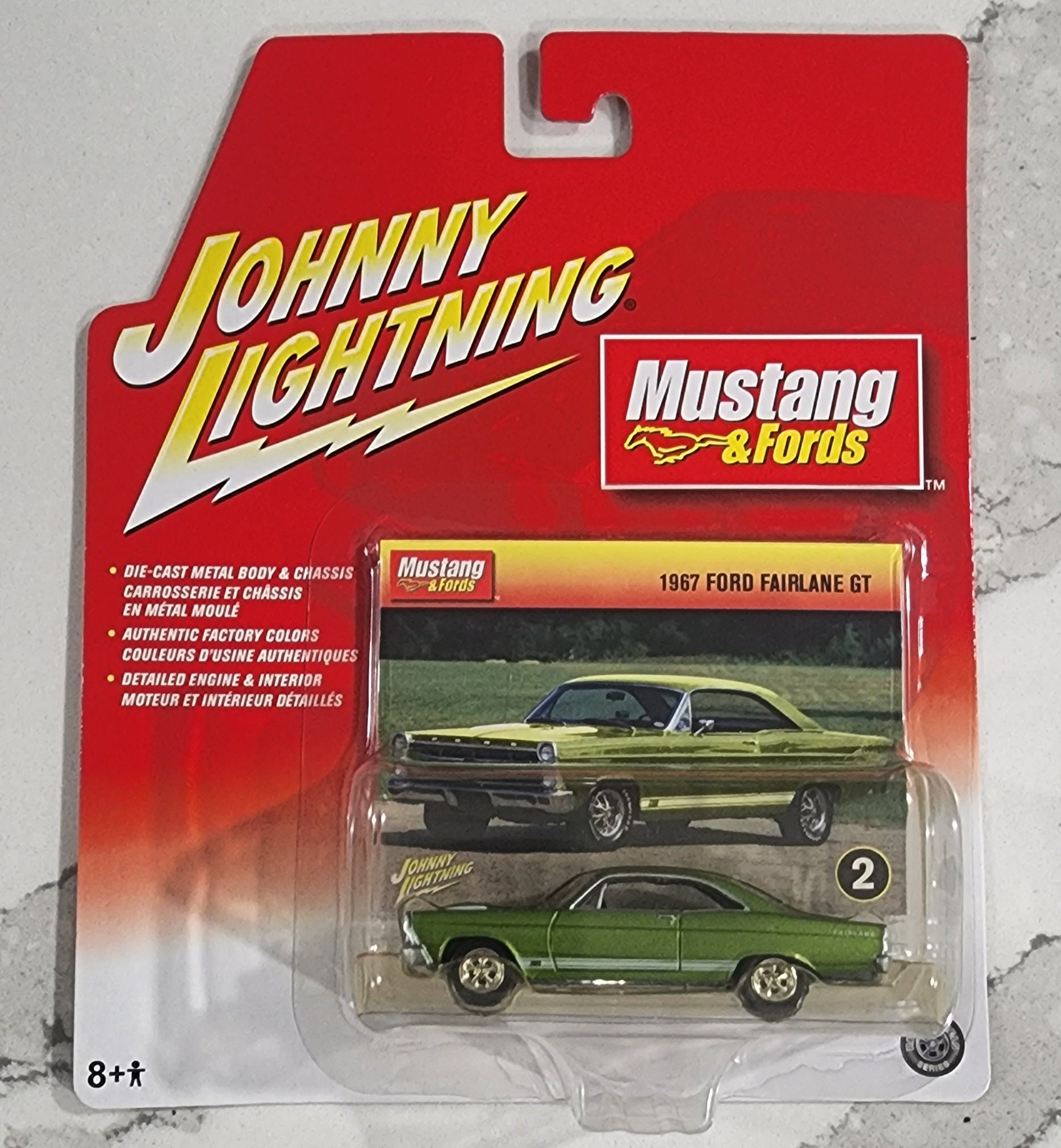 ミニカー JOHNNY LIGHTNING 1967 Ford mustang 1/18 67 FORD MUSTANG 1/18 JOHNNY LIGHTNING BLUE FASTBACK W