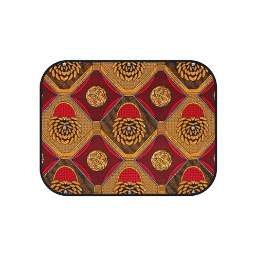 Ankara African Print Car Mats (Set of 4) - shops Igbo Lion