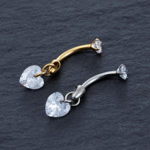 16g G23 Titanium Dangle Star wenkbrauw, wenkbrauwring, toren barbell, toren oorbellen, wenkbrauw, gebogen barbell sieraden, kraakbeenoorbel, cadeau
