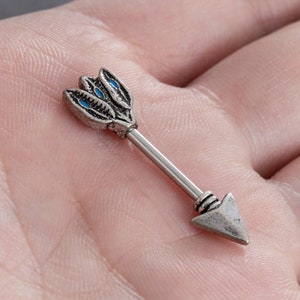 2Pcs 14G Nipple Barbell,316L Stainless Steel, Arrow Nipple Ring,Nipple Barbell,Nipple Piercing,Nipple Jewelry,nipple Shield,Gift