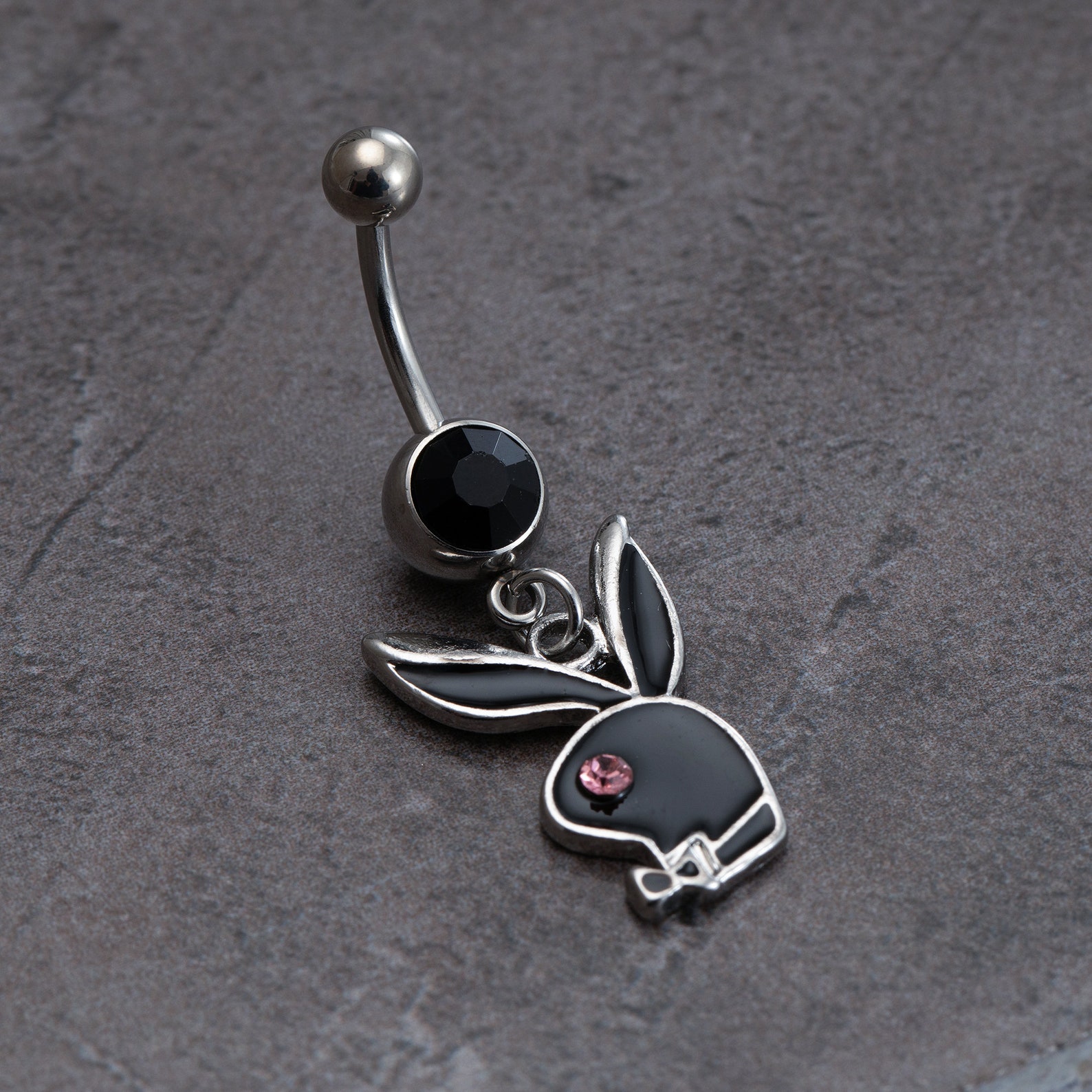 Piercing A Rabbit Lovely Rabbit Belly Ring, Belly Bar,navel Piercing Ring,belly Button ...