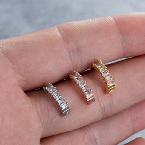 20G Zircon Stud Earrings, Ear, Cartilage, Helix Earring, Tragus ,Stud Earrings,