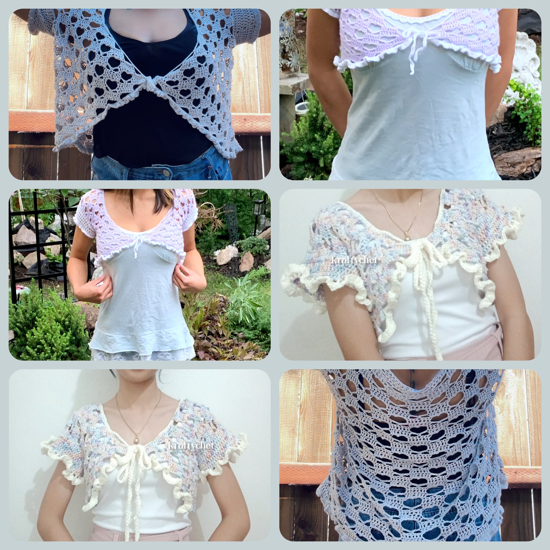 Heart Lace Cardigan - Etsy