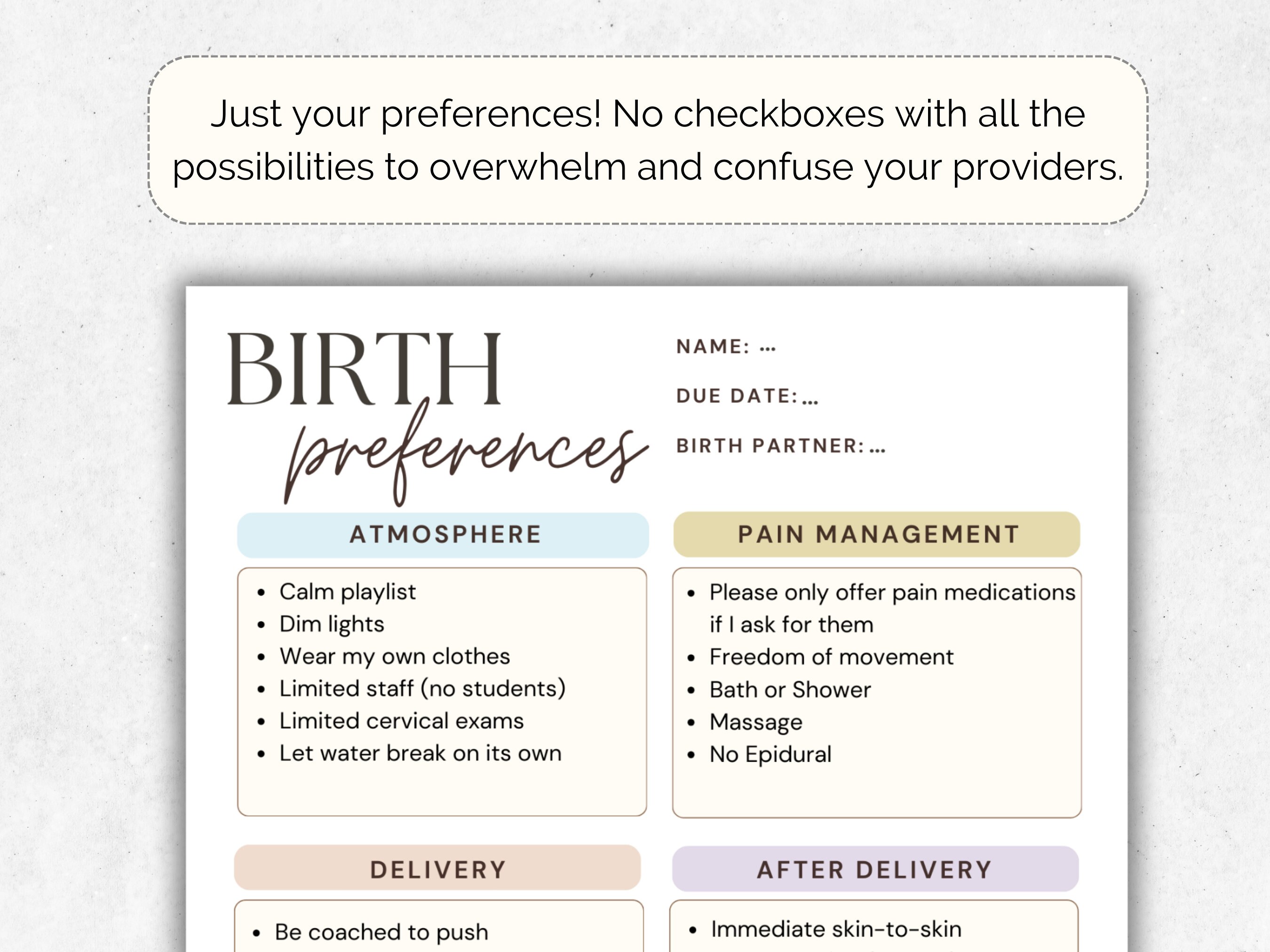 Editable Birth Plan Template Hospital Packing List Etsy editable-birth-plan-template-hospital-packing-list-etsy