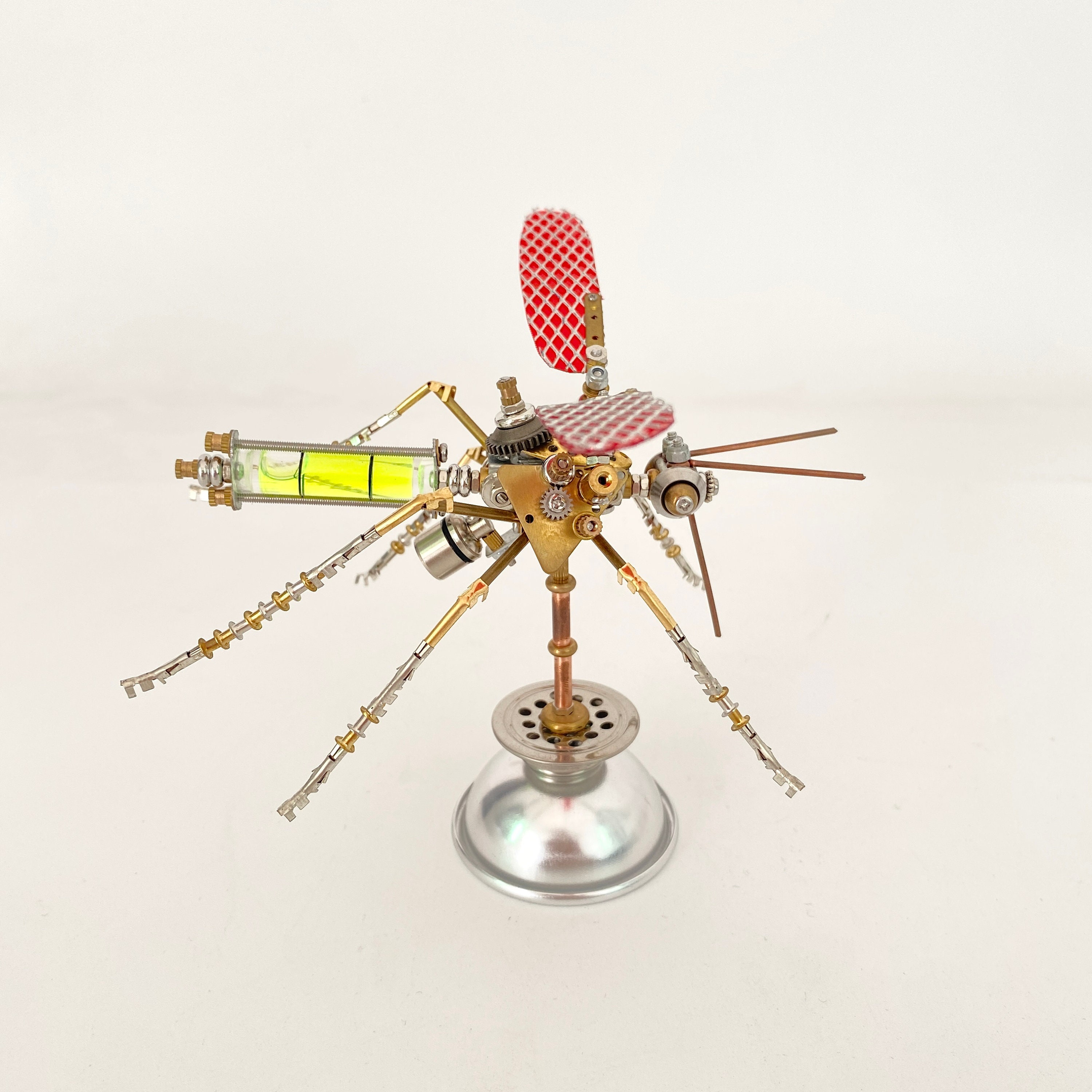 Steampunk Insect Illuminated Mosquito Mechanical Insect Models ...