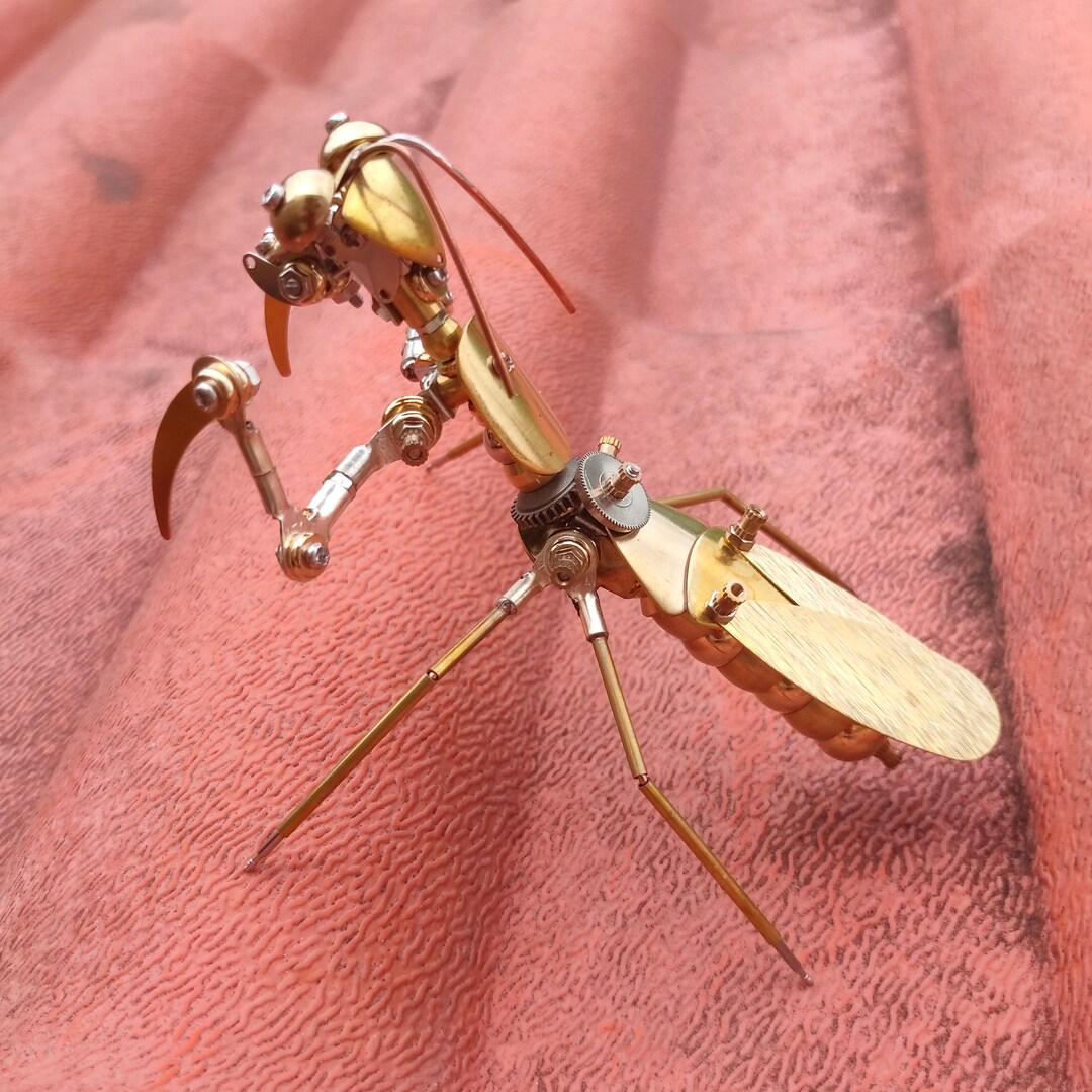 Insecte Mécanique Steampunk | Figurines en métal Mantis | Insecte de ...