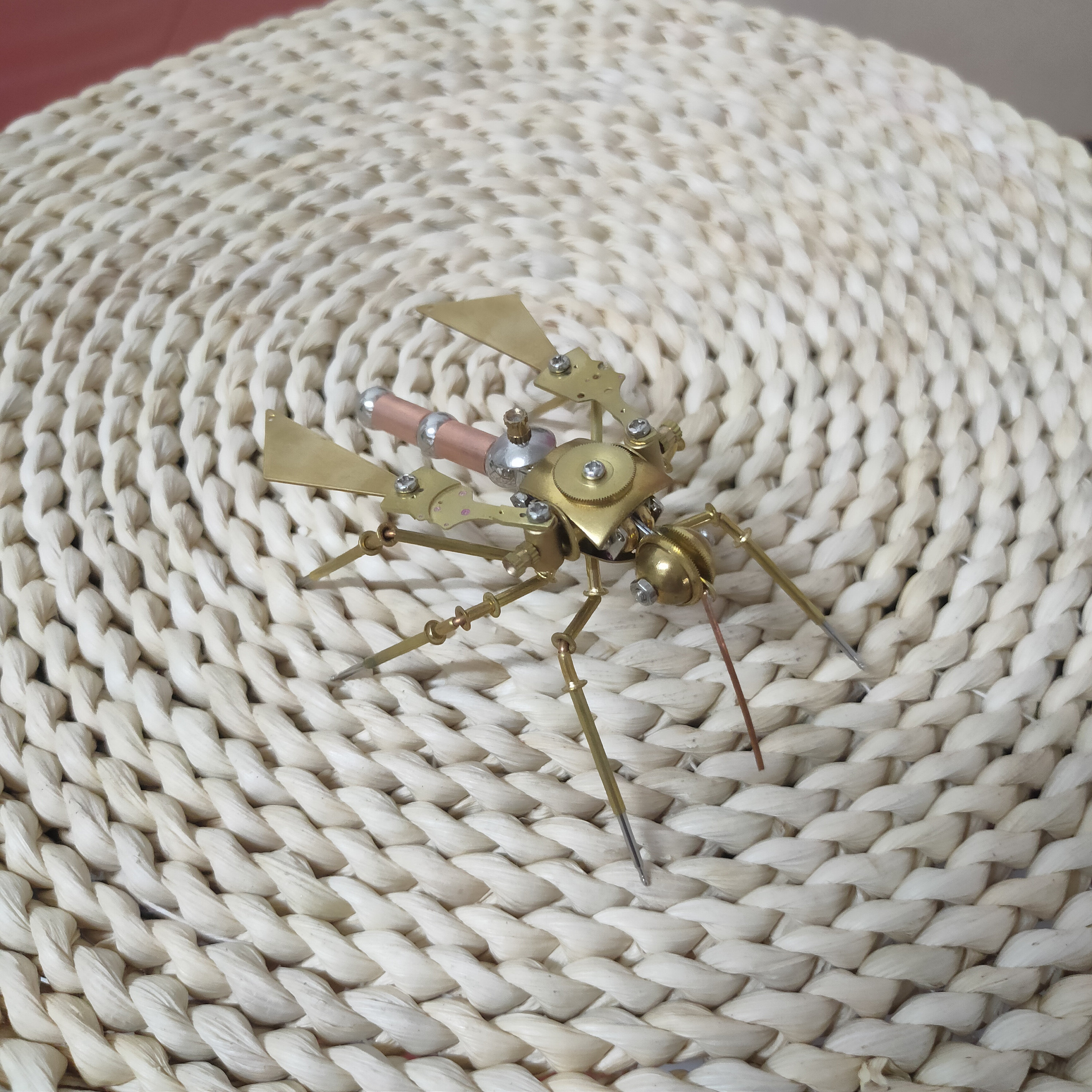 Moustique insecte mécanique Steampunk Artisanat fait à la main Modèle d ...