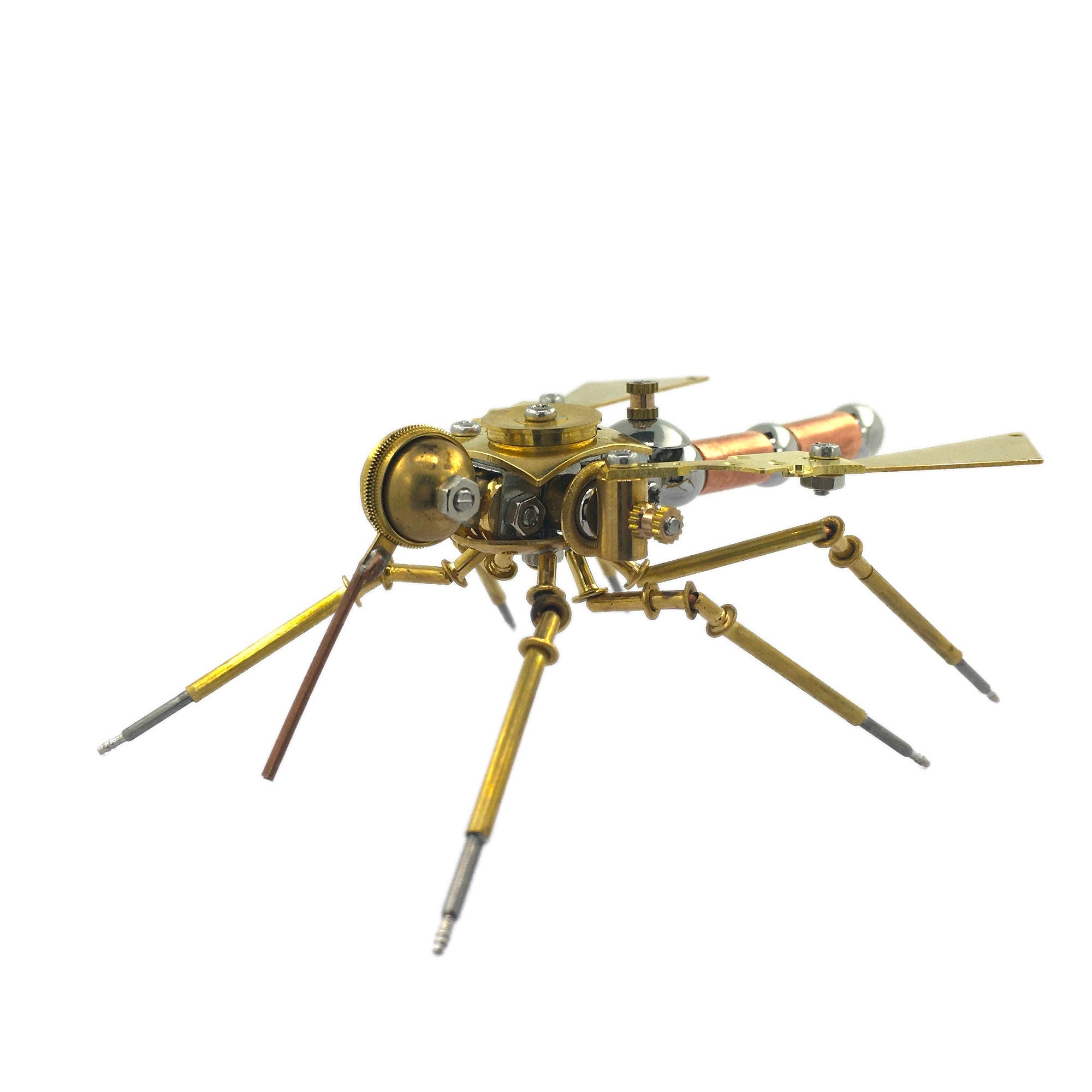 Moustique insecte mécanique Steampunk Artisanat fait à la main Modèle d ...