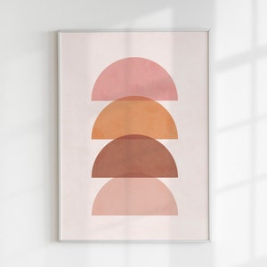 Boho Rustic Digital Print; 001