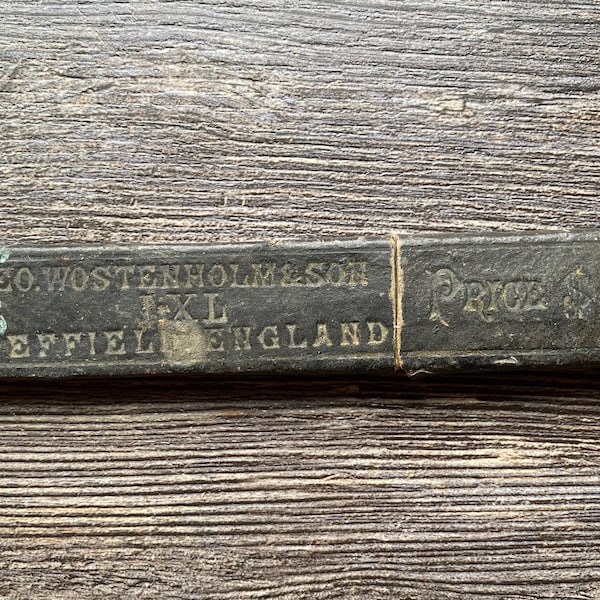 Vintage Geo. Wostenholm & Sons Straight Razor