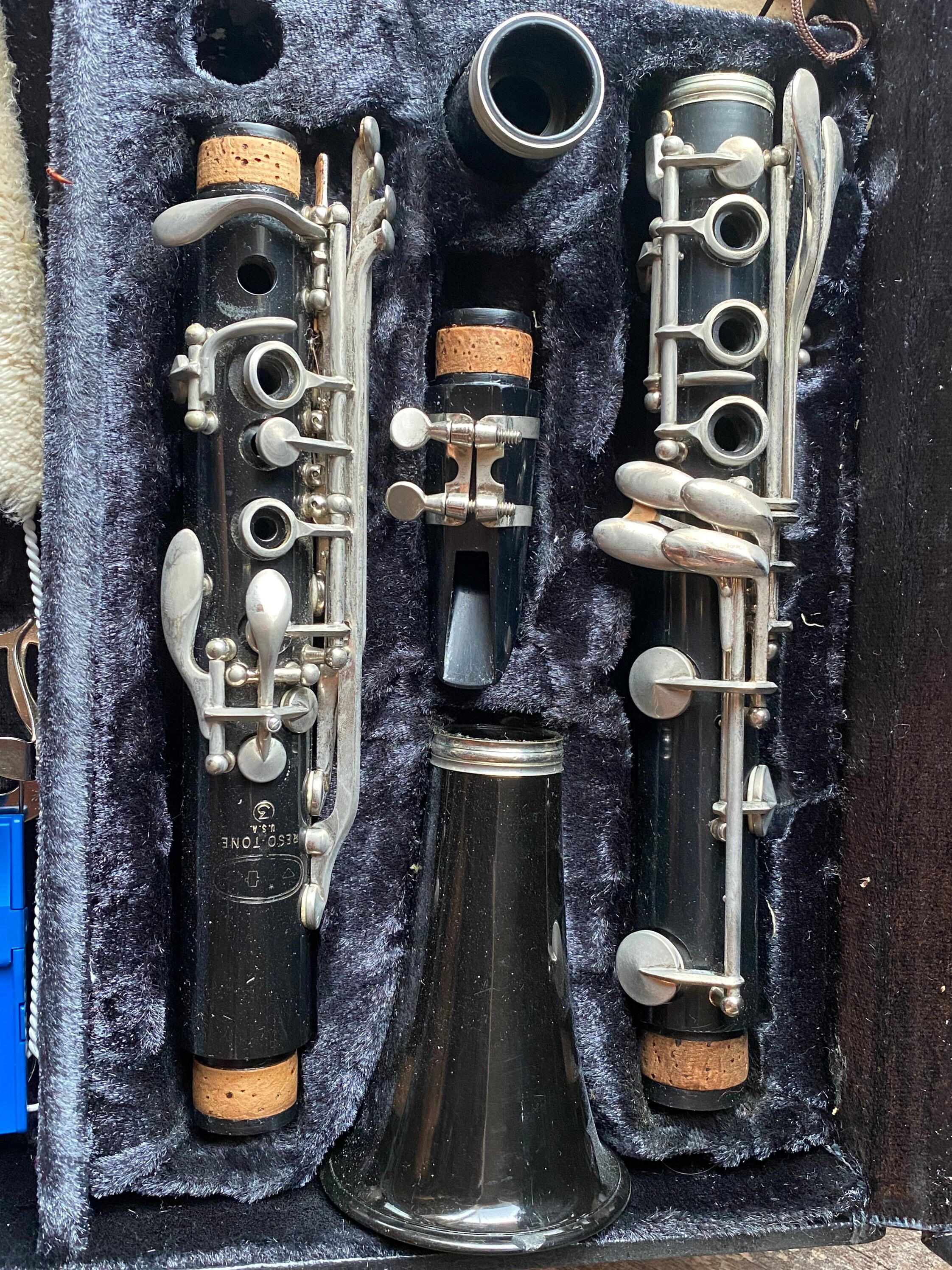 Vintage VITO Reso tone 3 Clarinet Etsy