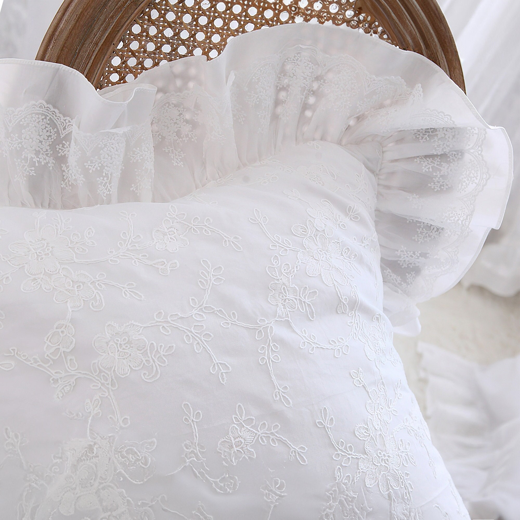 Lace Throw Pillows Etsy Canada