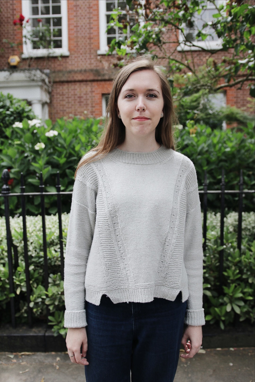 Tarragon Sweater Knitting Pattern Oversized Dropshoulder Pullover in