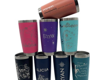 Personalized Stainless Steel Tumblers