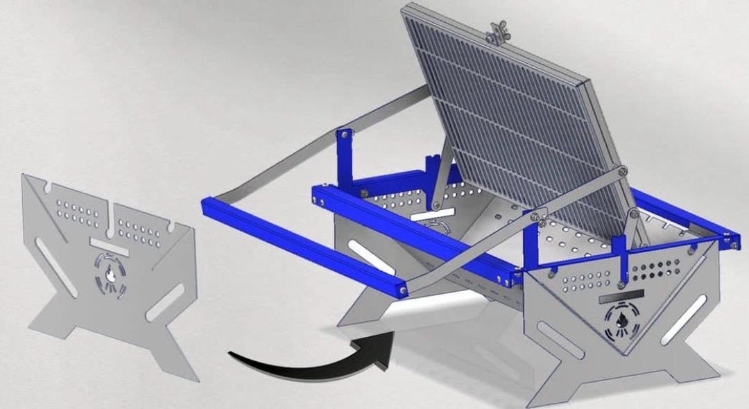 DXF File for Rotating Grid – Laser Cutting - Etsy