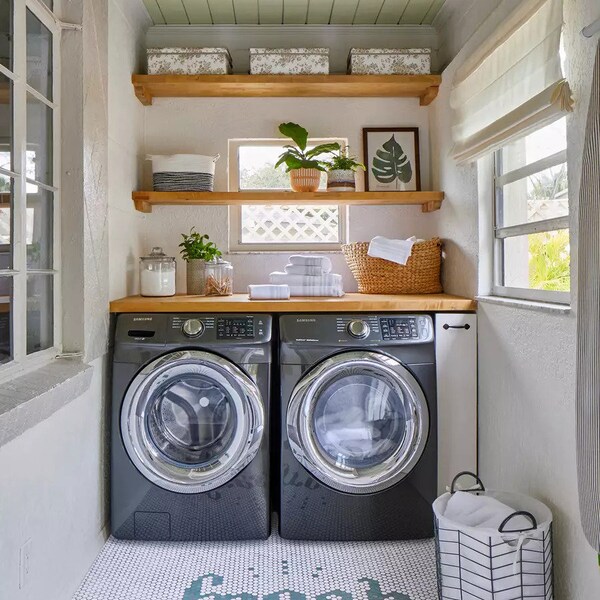 Laundry Room Shelves Etsy
