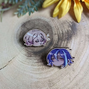 Project Sekai - Rui & Tsukasa Wooden Pins