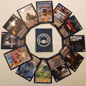 6 personalisierte Platinum Trophy Karten
