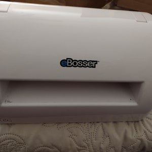 中古のCraftwell eBosser（コード、説明書、フォルダー、プレート付き）