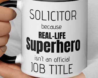 Taza de café de superhéroe de la vida real de abogado, regalo para abogado, regalo de abogado divertido, graduación de abogado calificado gracias nuevo regalo de trabajo