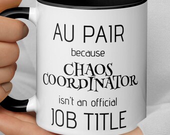 Presente de Au Pair, caneca de Au Pair, presente de babá de Au Pair, presente de Au Pair para mulheres, aniversário de Au Pair, obrigado, presente de Natal de agradecimento