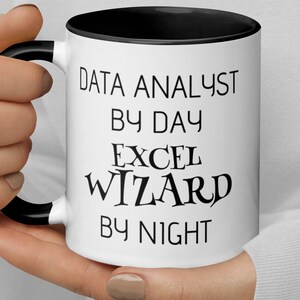 Data Analyst Gift, Data Analyst Mug, Data Analyst Gift For Women Men Coworker, Data Analyst Birthday Christmas Thank You Promotion Gift