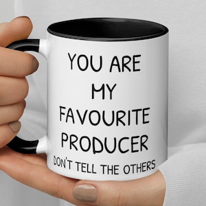 Sie sind mein Lieblingsproduzent-Kaffeebecher, lustiges Produzenten-Geschenk, Produzent-Geburtstag danke Secret Santa New Job Promotion Weihnachtsgeschenk