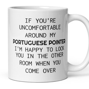 Portuguese Pointer Gifts, Portuguese Pointer Mug, Portuguese Pointer Mum Dad Coffee Cup Gift, Funny Gifts For Portuguese Pointer Owners