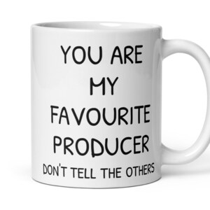 Lustiges Hersteller-Geschenk, Sie sind mein Lieblingshersteller-Kaffeetasse, Hersteller-Geburtstag Danke neuer Job-Promoter-geheimes Weihnachtsgeschenk