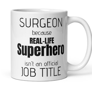 Surgeon Gift, Surgeon Mug, Gift For Surgeon, Funny Surgeon Gift For Men Women Colleague, Surgeon Birthday Thank You Christmas Leaving Gift