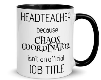 Headteacher Geschenk, Geschenkideen für Headteacher, Back to school, Kollegen Geschenk, Headteacher Tasse, Secret Santa Geschenk, Headteacher Geschenkideen