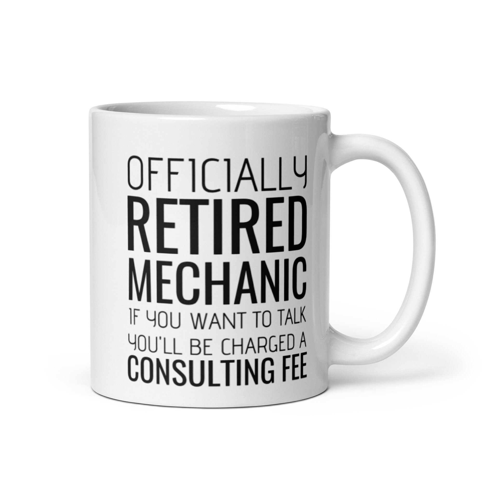 Mechanic Retirement Gift Retired Mechanic Mug Gift For - Etsy Sweden