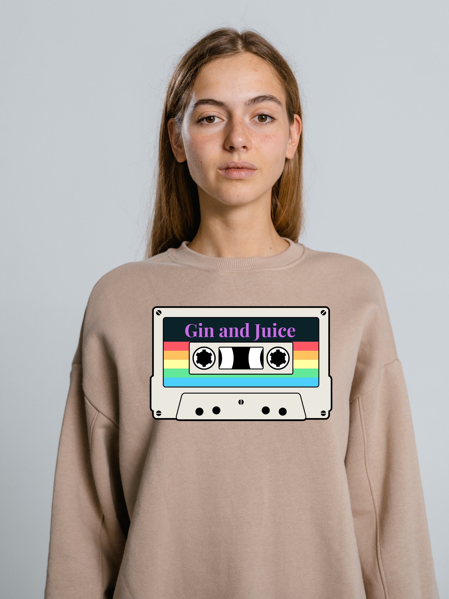 Gin and Juice Tee SVG PNG Digital Download Sublimation Etsy