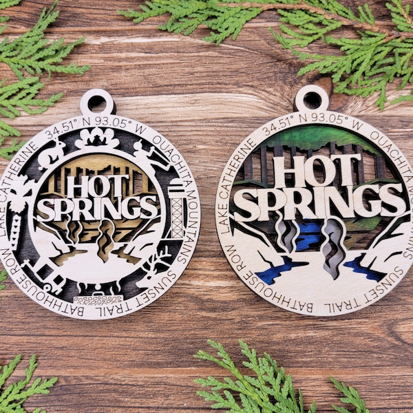 Hot Springs National Park Ornaments
