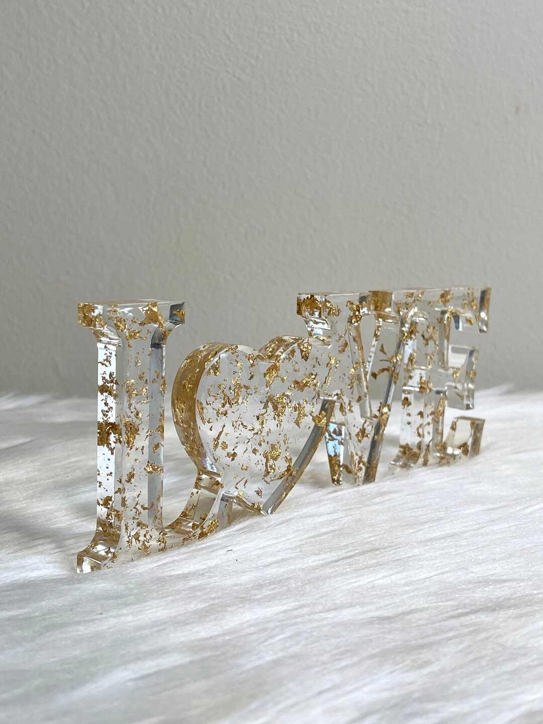 Wedding Love Sign Gold Wedding Decor Table Sign for Reception Etsy