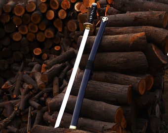 Katana Sword | Handmade Carbon Steel Sword | Forged & Perfection | Samurai Sword, Full Tang , Japanese Steel, Birthday Gift, Christmas Gift
