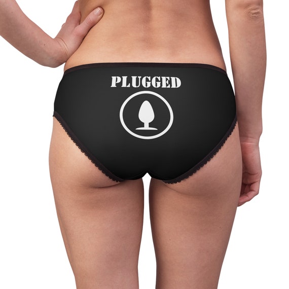 mistress pluged sissy Locked and Plugged Sissy Chastity Locktober Panties Black & White - Etsy  Finland