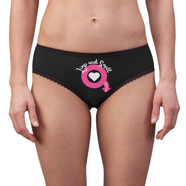 Limp and Small Sissy Symbol Chastity - Panties Black, White & Pink