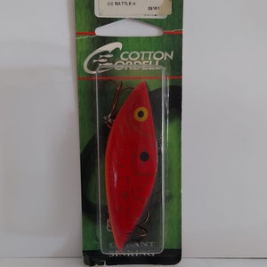 Cotton Cordell CC Super Spot C25186 Red and Gold Fishing Lure, Fishing Home  Decor Fisherman Gift Dad Gift for Him -  Canada