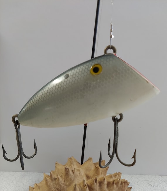 Vintage Salmon Fishing Lure, Vintage Fishing Tackle Home Decor, Vintage  Wood Fishing Lure Fisherman Gifts for Him 