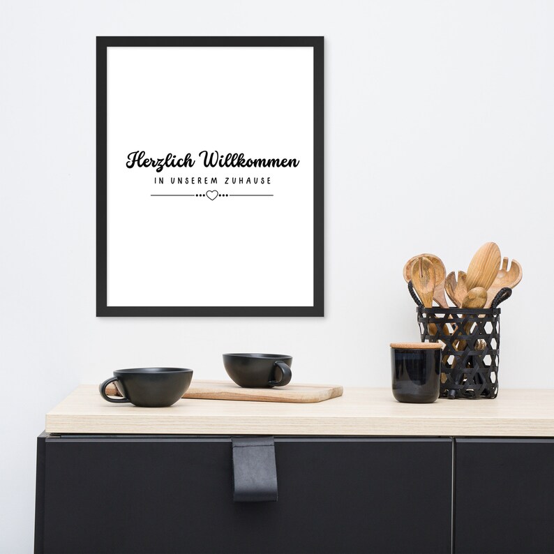 Plotterdatei Spruch Herzlich Willkommen in SVG & PNG, mit Herz Etsy.de
