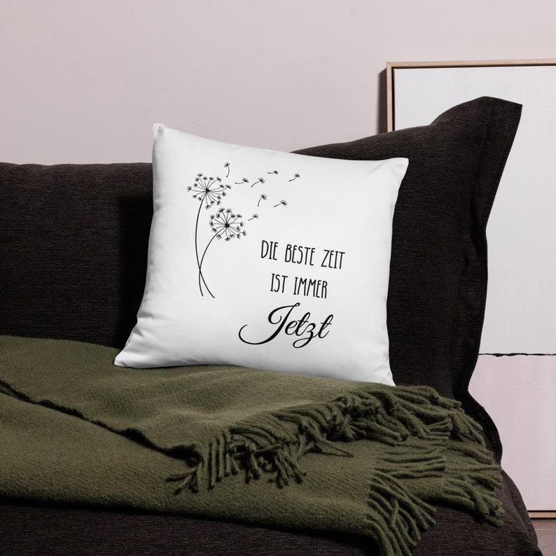 Plotterdatei Pusteblume mit Spruch, motivierende Sprüche in SVG und PNG