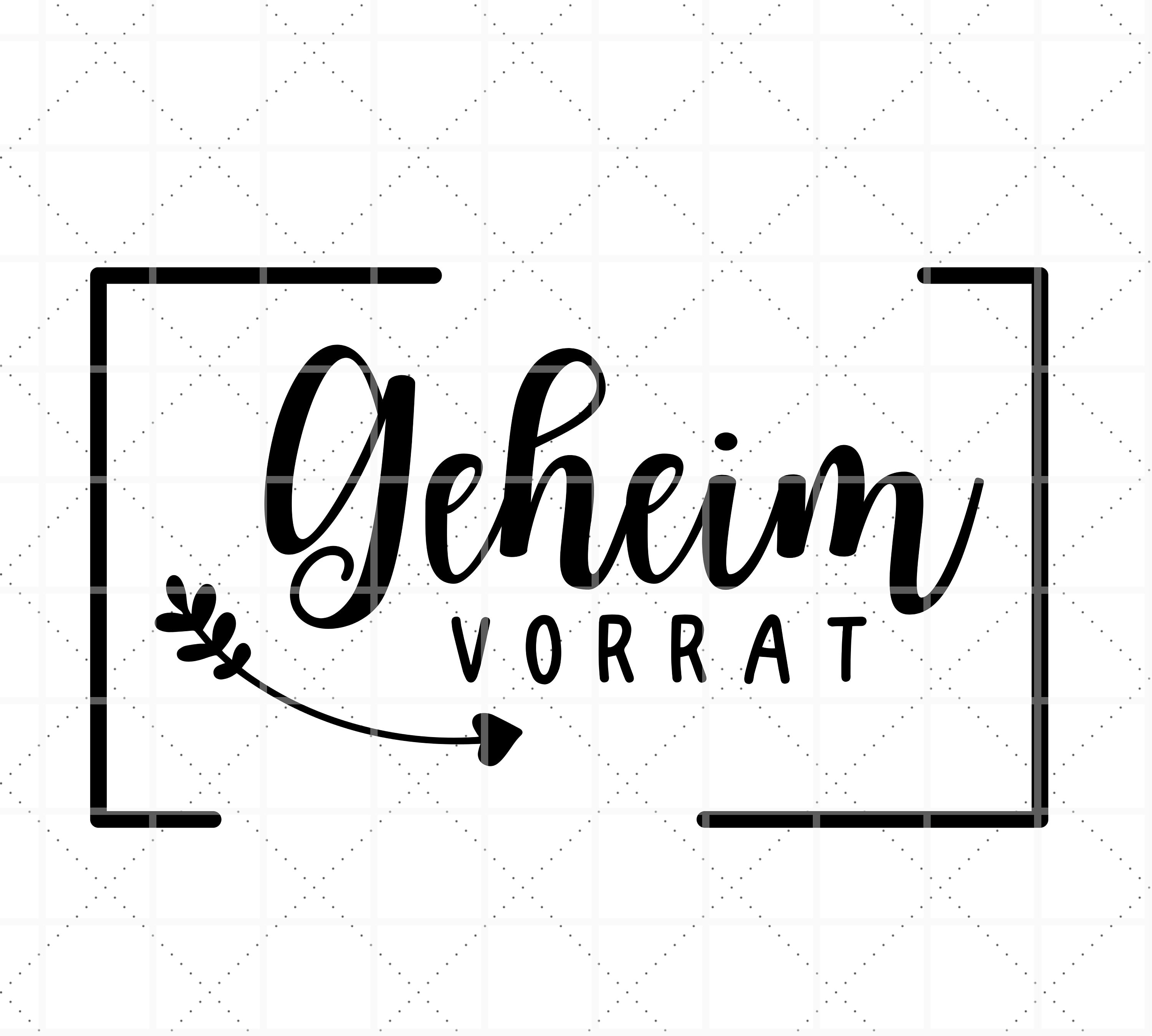Plotterdatei Sprüche SVG & PNG, Süßigkeiten, Vorratsdosen