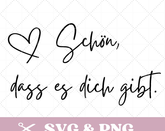 Wie Schreibt Man Schön Dass Es Dich Gibt www.etsy.com
